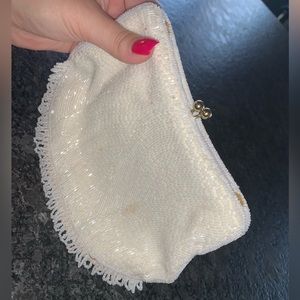 VINTAGE SafcoBag Made in Japan in Pearl White